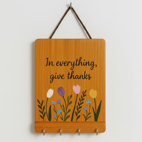 Handmade Wooden Key Holder